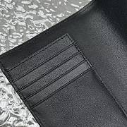 Fortok Balenciaga Passport Holder Black 92914 10x14x1.5cm - 2