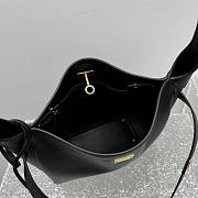 Fortok Balenciaga Bel Air Hobo Bag Black 92881 27x9x28cm  - 4