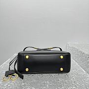 Fortok Balenciaga Bel Air Hobo Bag Black 92881 27x9x28cm  - 5