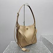 Fortok Balenciaga Bel Air Hobo Bag Beige 92881 27x9x28cm - 4