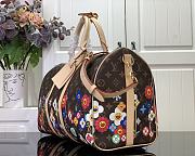 Fortok Louis Vuitton x Murakami Keepall Bandoulière 45 Bag M14182 45x27x20cm - 2