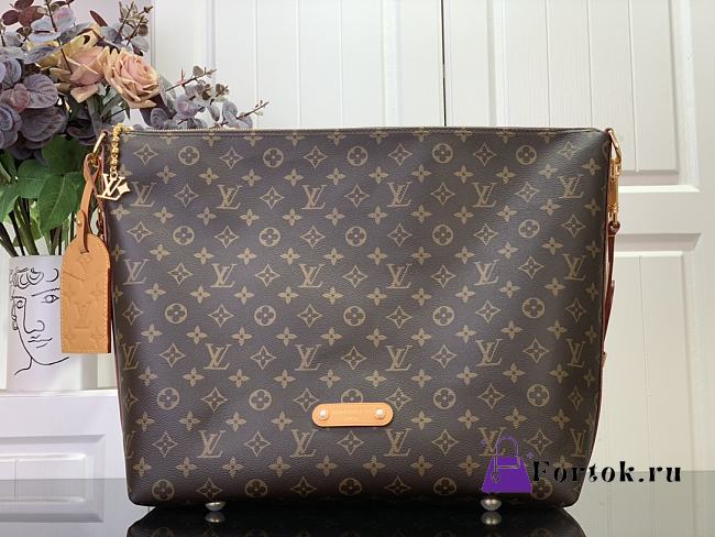 Fortok Louis Vuitton Metis Bag Brown Monogram Canvas M14018 48x36x12cm    - 1
