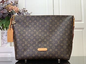 Fortok Louis Vuitton Metis Bag Brown Monogram Canvas M14018 48x36x12cm   