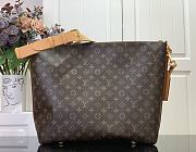 Fortok Louis Vuitton Metis Bag Brown Monogram Canvas M14018 48x36x12cm    - 5