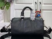 Fortok Louis Vuitton Keepall Speedy Bandoulière 20 Bag Black M13988 15x11x25cm - 6