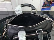 Fortok Louis Vuitton Keepall Speedy Bandoulière 20 Bag Black M13988 15x11x25cm - 2