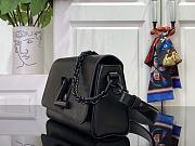 Fortok Louis Vuitton Twist West Bag Black Black Buckle M25236 12x7x23.5cm - 3