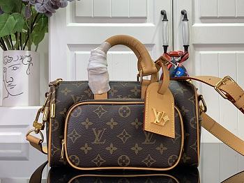 Fortok Louis Vuitton Keepall Bandoulière 25 Bag Brown M12627 25x15x11cm