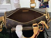 Fortok Louis Vuitton Keepall Bandoulière 25 Bag Brown M12627 25x15x11cm - 6