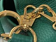 Fortok Louis Vuitton Capucines Mini Bag Emerald Green M11906 21x13.6x8cm - 3