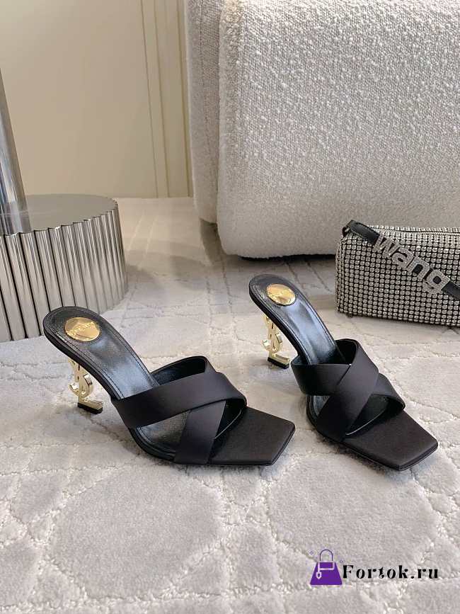 Fortok Saint Laurent High Heels Black - 1