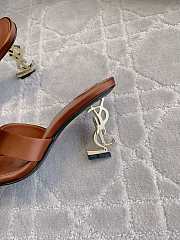 Fortok Saint Laurent High Heels Brown - 5