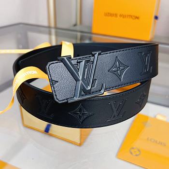 Fortok Louis Vuitton Belt Black Buckle M0032 40mm