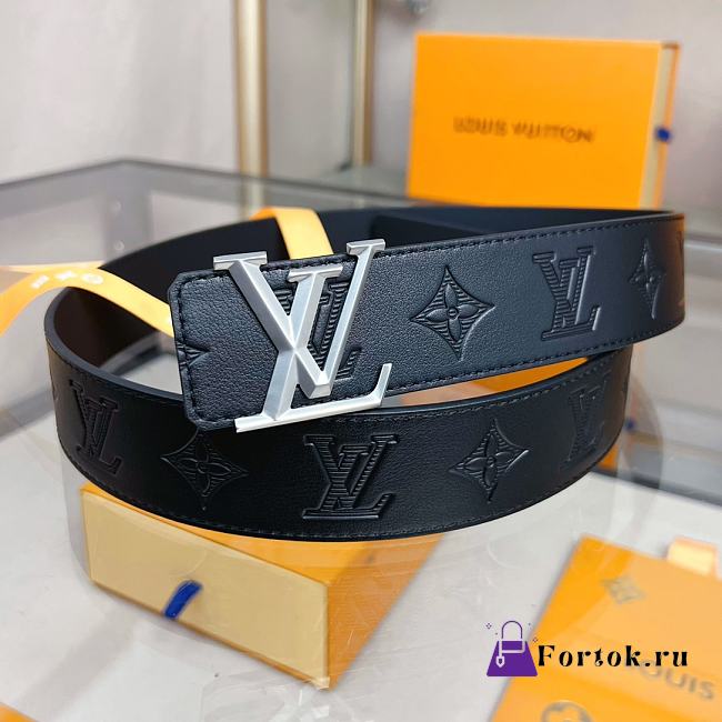 Fortok Louis Vuitton Belt Silver Buckle M0032 40mm - 1