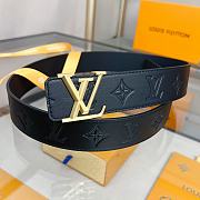 Fortok Louis Vuitton Belt Gold Buckle M0032 40mm - 1