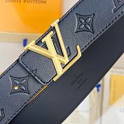 Fortok Louis Vuitton Belt Gold Buckle M0032 40mm - 2