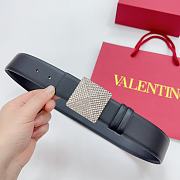 Fortok Valentino Garavani One Stud Belt Black - 1