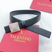 Fortok Valentino Garavani One Stud Belt Black - 4