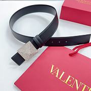 Fortok Valentino Garavani One Stud Belt Black - 3