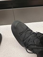 Fortok Dior Black Leather and Shearling Snow Boots - 4