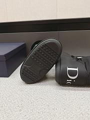 Fortok Dior Black Leather and Shearling Snow Boots - 3