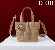 Fortok Dior Toujours Bag Brown 16x18x12cm - 1