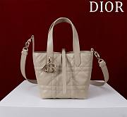 Fortok Dior Toujours Bag Beige 16x18x12cm - 1