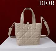 Fortok Dior Toujours Bag Beige 16x18x12cm - 6