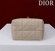 Fortok Dior Toujours Bag Beige 16x18x12cm - 5