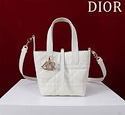 Fortok Dior Toujours Bag White 16x18x12cm - 1