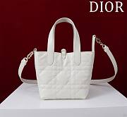 Fortok Dior Toujours Bag White 16x18x12cm - 5