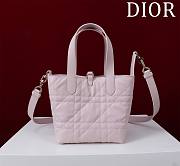 Fortok Dior Toujours Bag Light Pink 16x18x12cm - 4