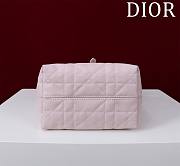 Fortok Dior Toujours Bag Light Pink 16x18x12cm - 2
