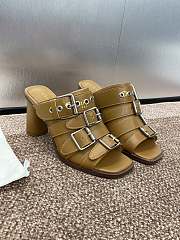 Fortok Diot D-Avenue High-Heeled Sandals Beige  - 1