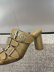 Fortok Diot D-Avenue High-Heeled Sandals Beige  - 6