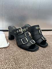 Fortok Diot D-Avenue High-Heeled Sandals Black - 1
