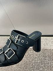 Fortok Diot D-Avenue High-Heeled Sandals Black - 5