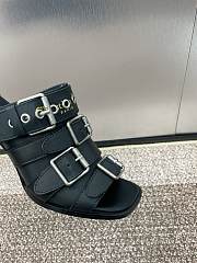 Fortok Diot D-Avenue High-Heeled Sandals Black - 2