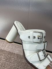 Fortok Diot D-Avenue High-Heeled Sandals White - 3