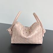 Fortok Bottega Veneta Loop Bag Pink 796615 19x12x9cm - 1