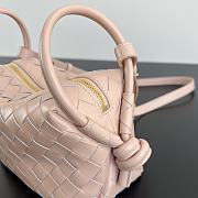 Fortok Bottega Veneta Loop Bag Pink 796615 19x12x9cm - 6