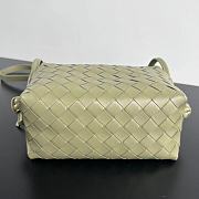 Fortok Bottega Veneta Loop Bag Light Green 796615 19x12x9cm - 6