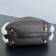Fortok Bottega Veneta Wallace Mini Lamb Fur Top-Handle Bag 20x13x9.5cm - 4