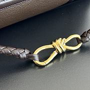 Fortok Bottega Veneta Andiamo Small Leather-Shearling Top-Handle Bag 743572 32.5x24x12cm - 3