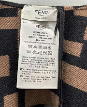 Fortok Fendi FF Poncho Cape 140x140cm - 3