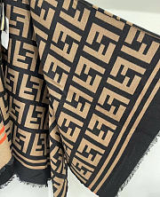 Fortok Fendi FF Poncho Cape 140x140cm - 2