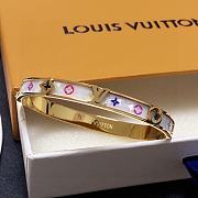 Fortok Louis Vuitton Bracelet White Multicolor - 5