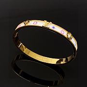 Fortok Louis Vuitton Bracelet White Multicolor - 4