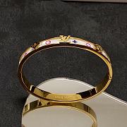 Fortok Louis Vuitton Bracelet White Multicolor - 2