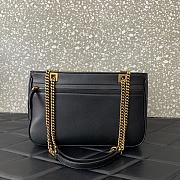Fortok Valentino Garavani Viva Superstar Tote Bag Black & Brown 27x18x3cm - 2